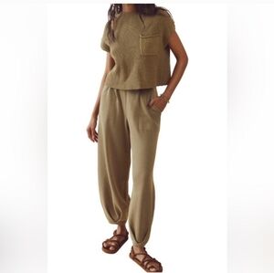 Free People Freya Sweater Set  S